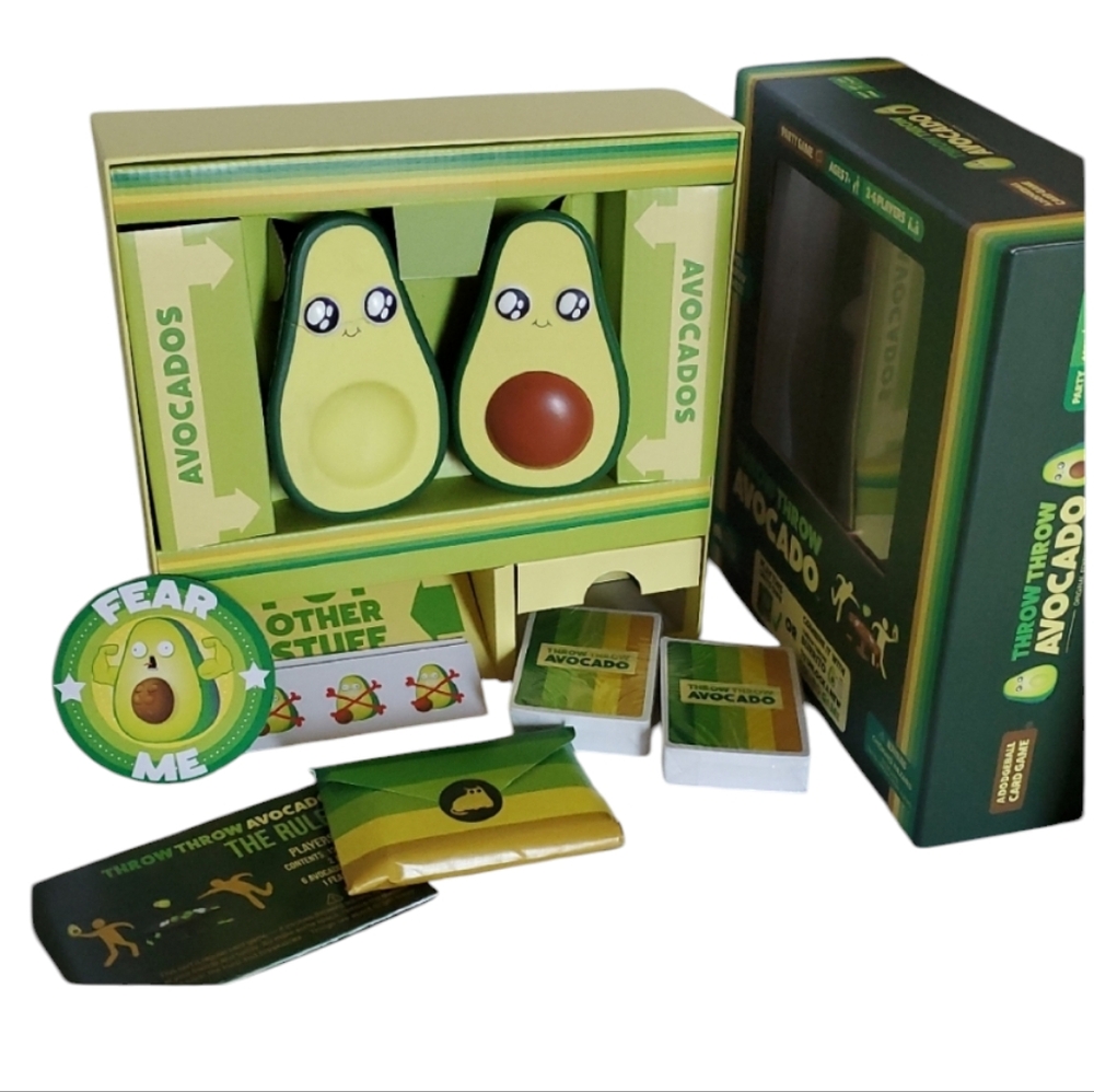 Throw Throw Avocado Family Game Exploding Kittens Throw Throw Burrito